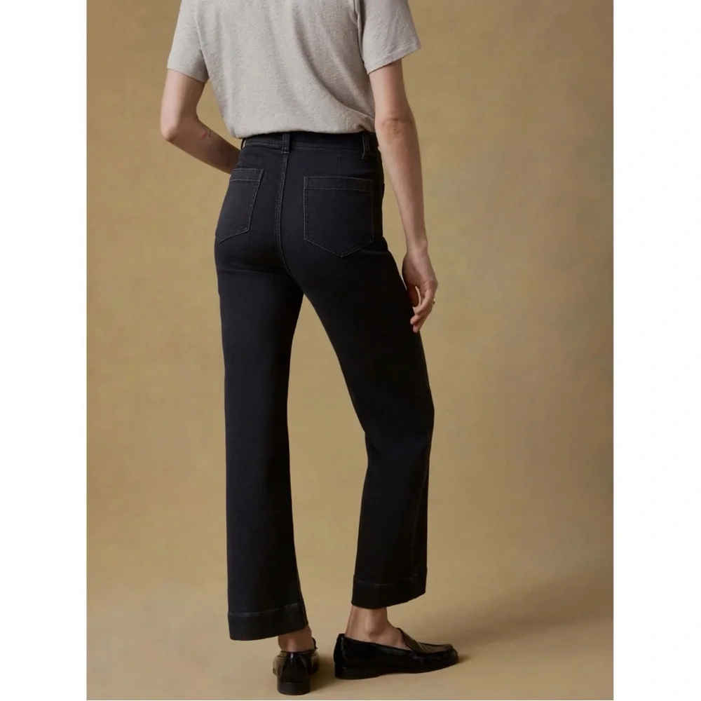 Faherty Stretch Terry Patch Pocket Pant Ankle Length - Picture 3 of 11